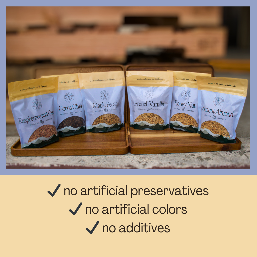 variety pack of granola flavors