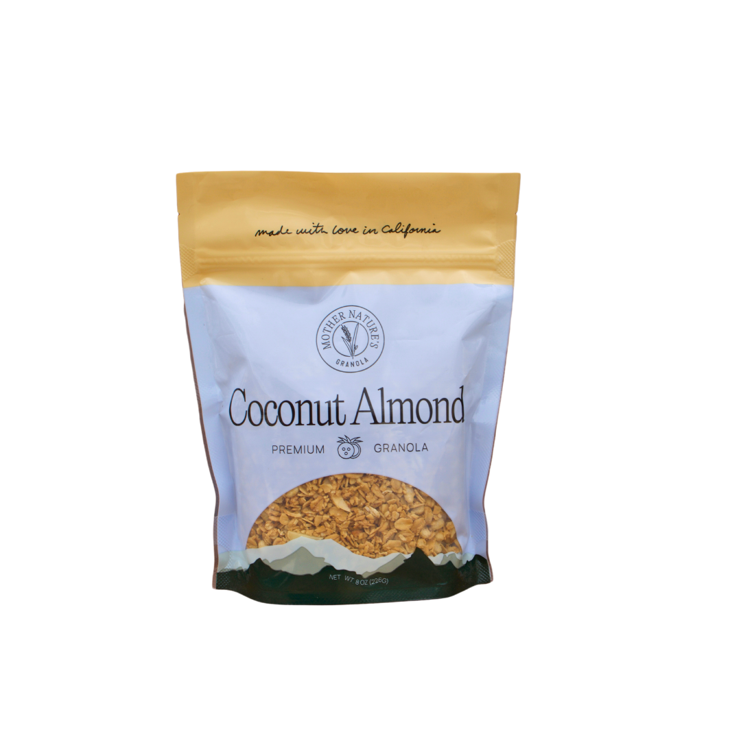 bag of coconut almond granola